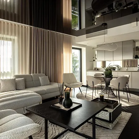 Korter Luxury Seaside Penthouse With A View Of The Old Town