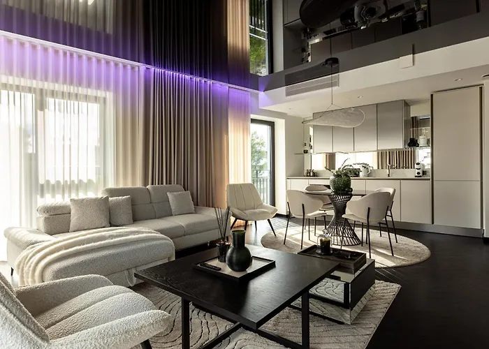 Apartman Luxury Seaside Penthouse With A View Of The Old Town Tallinn